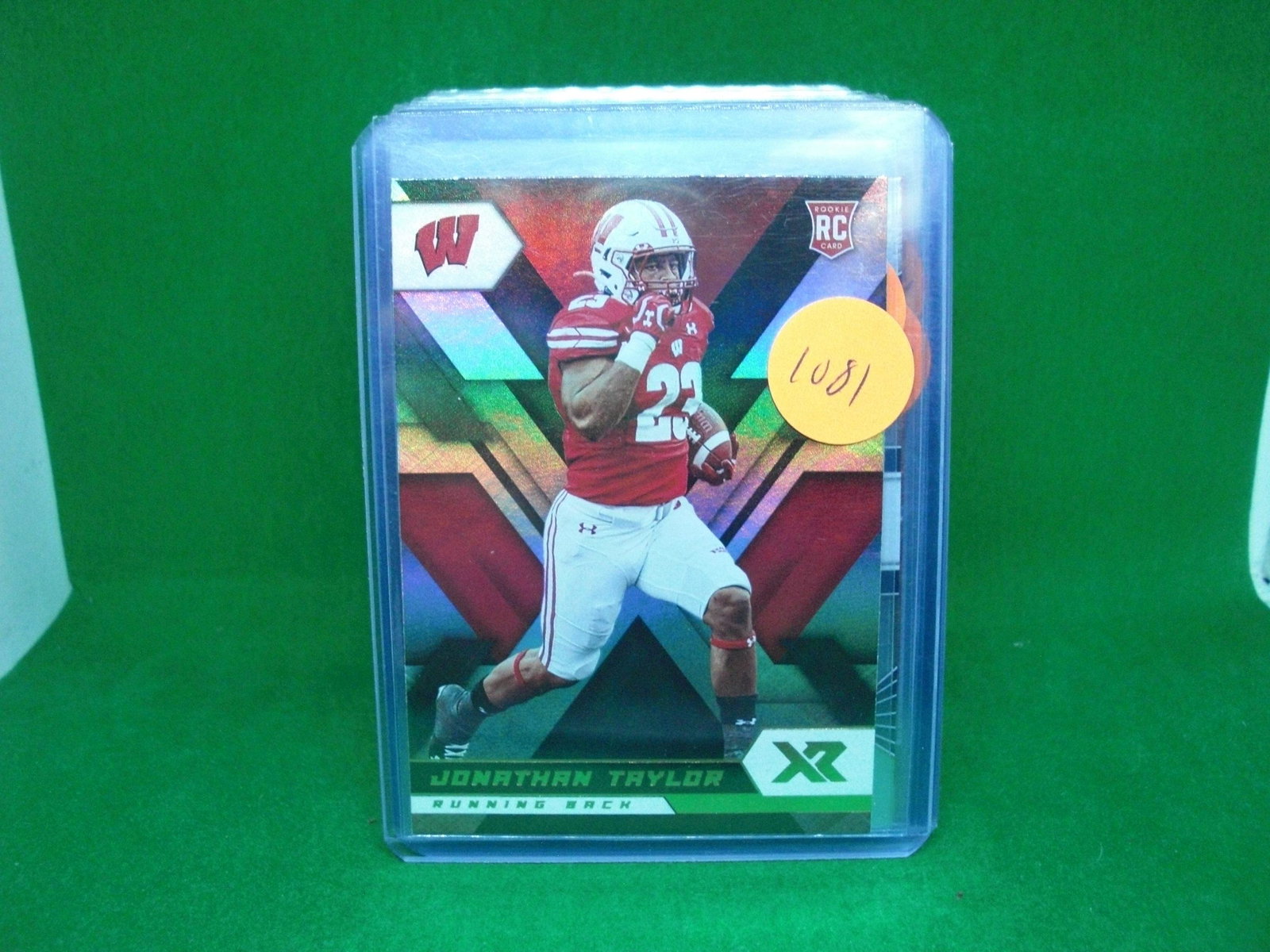 jonathan taylor xr rookie: in top loader