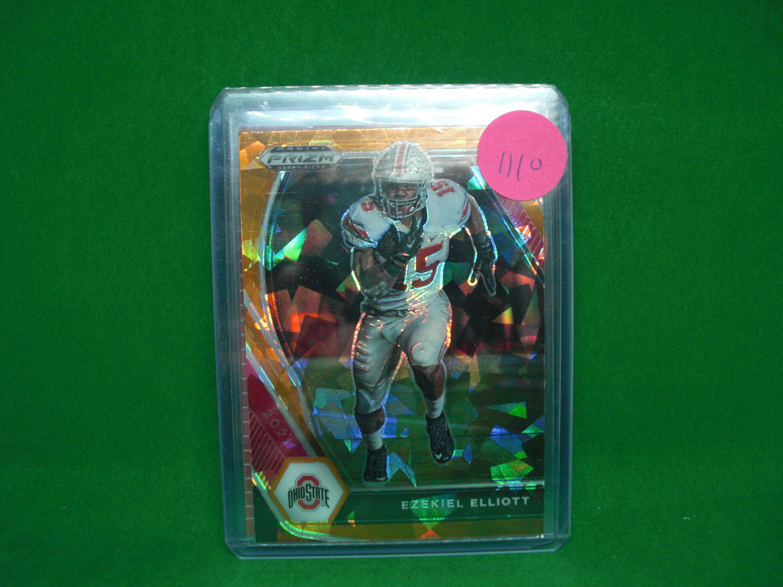 ezekiel Elliott orange craked ice prizm (1 of 1)