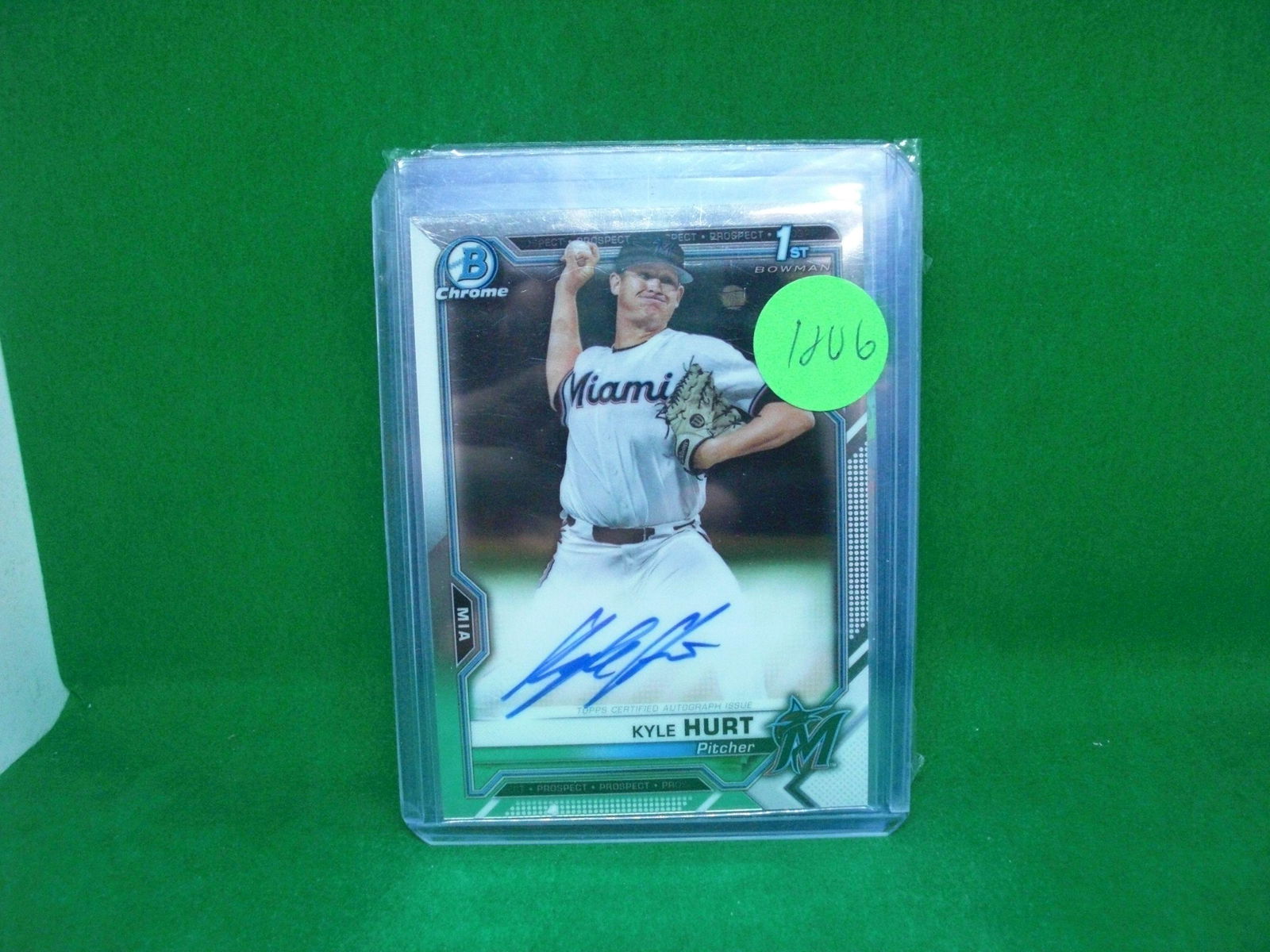 kyle hurt 1st bowman auto (1 of 1)