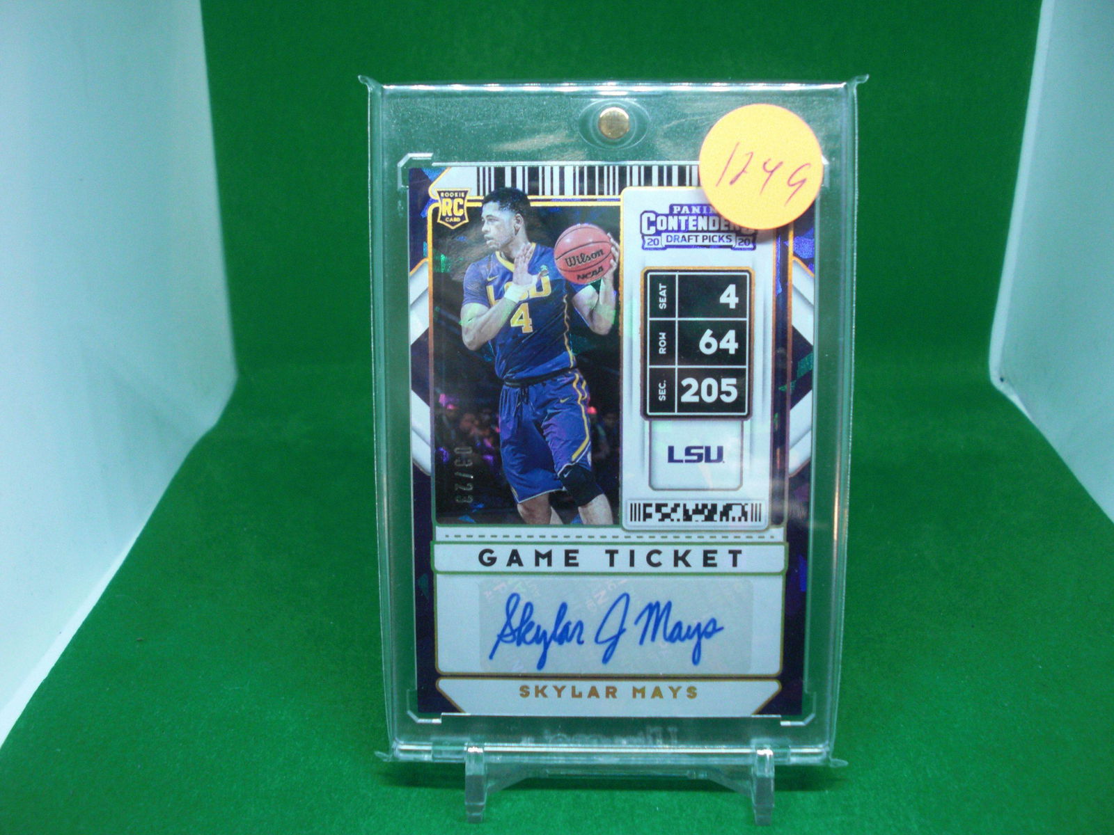 skylar mays contenders auto 03/23 (1 of 1)