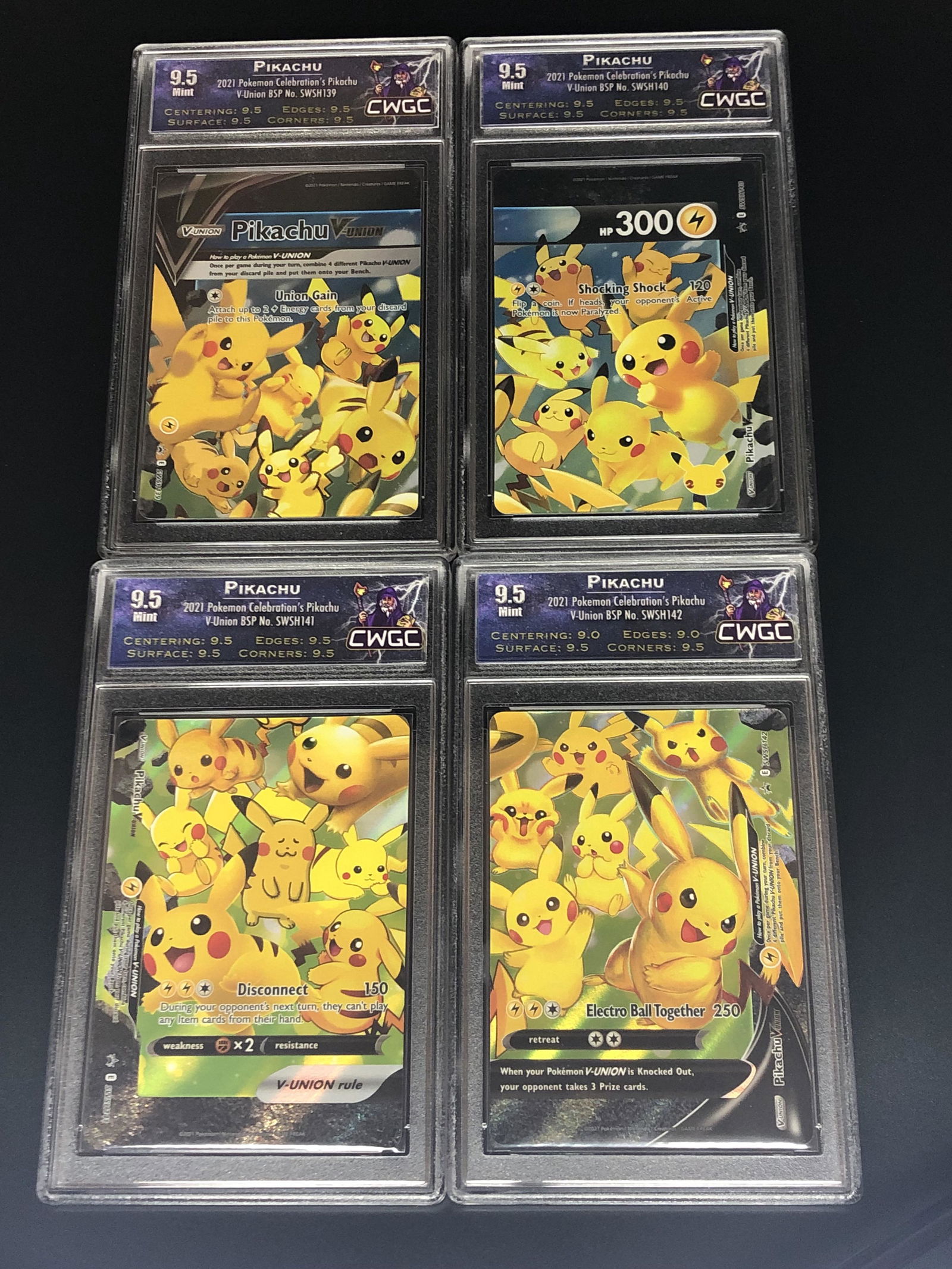Pikachu V-Union CWGC 9.5 (1 of 1)