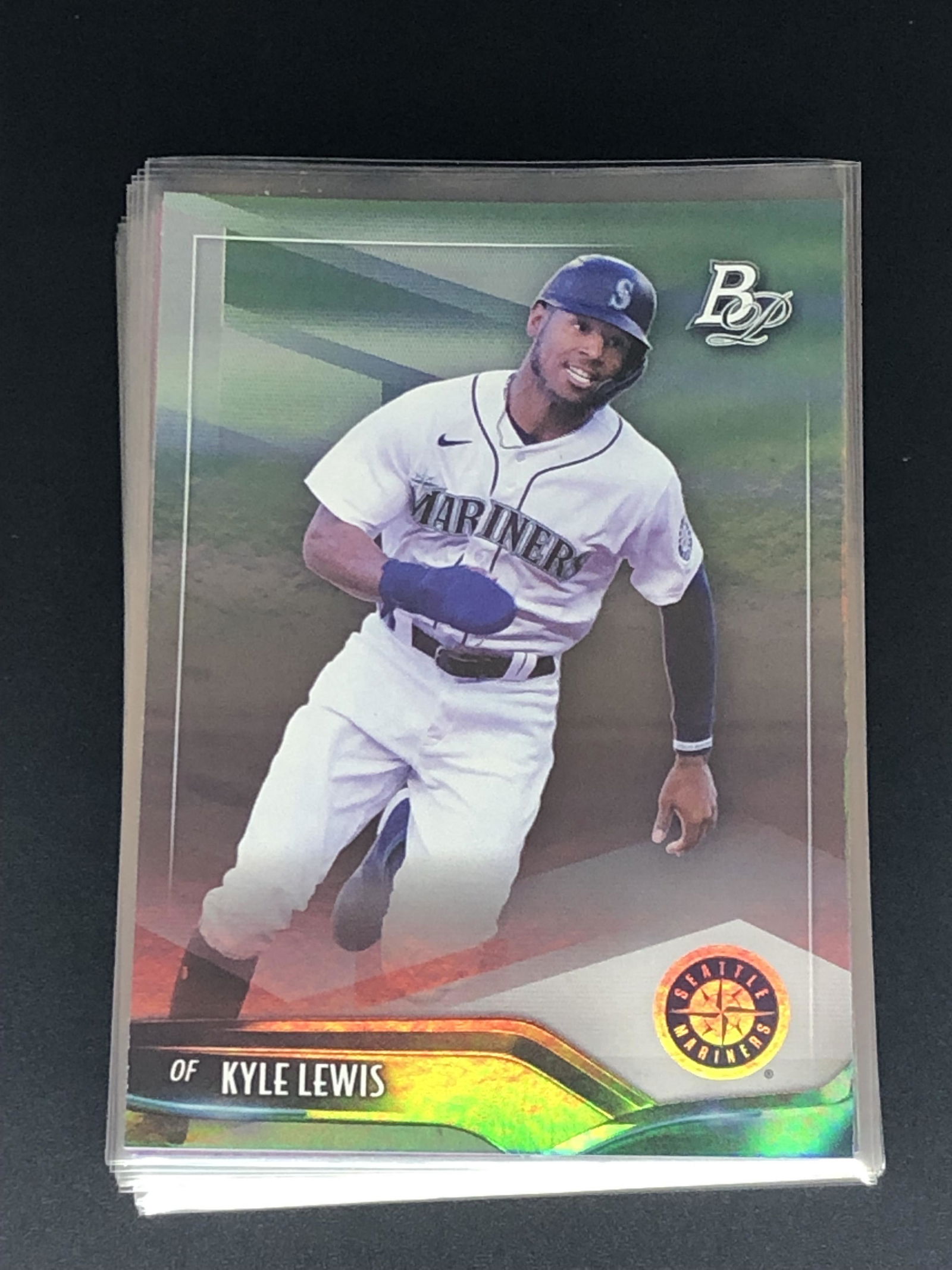 Kyle Lewis Bowman Platinum (1 of 1)