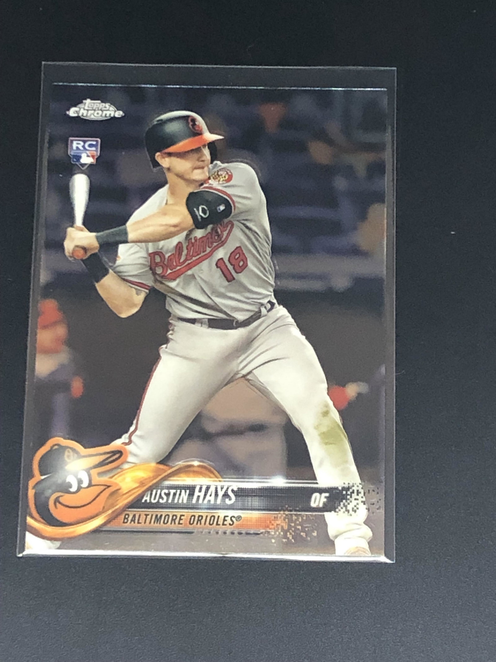 Austin Hays Topps Chrome Rookie: Austin Hays Topps Chrome Rookie
