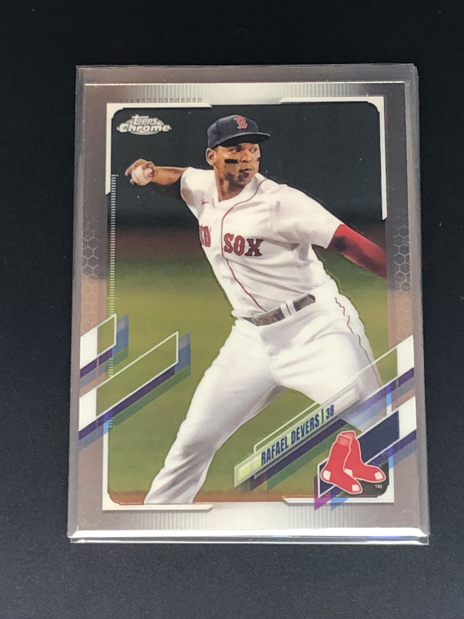 Rafael Devers Topps Chrome (1 of 1)