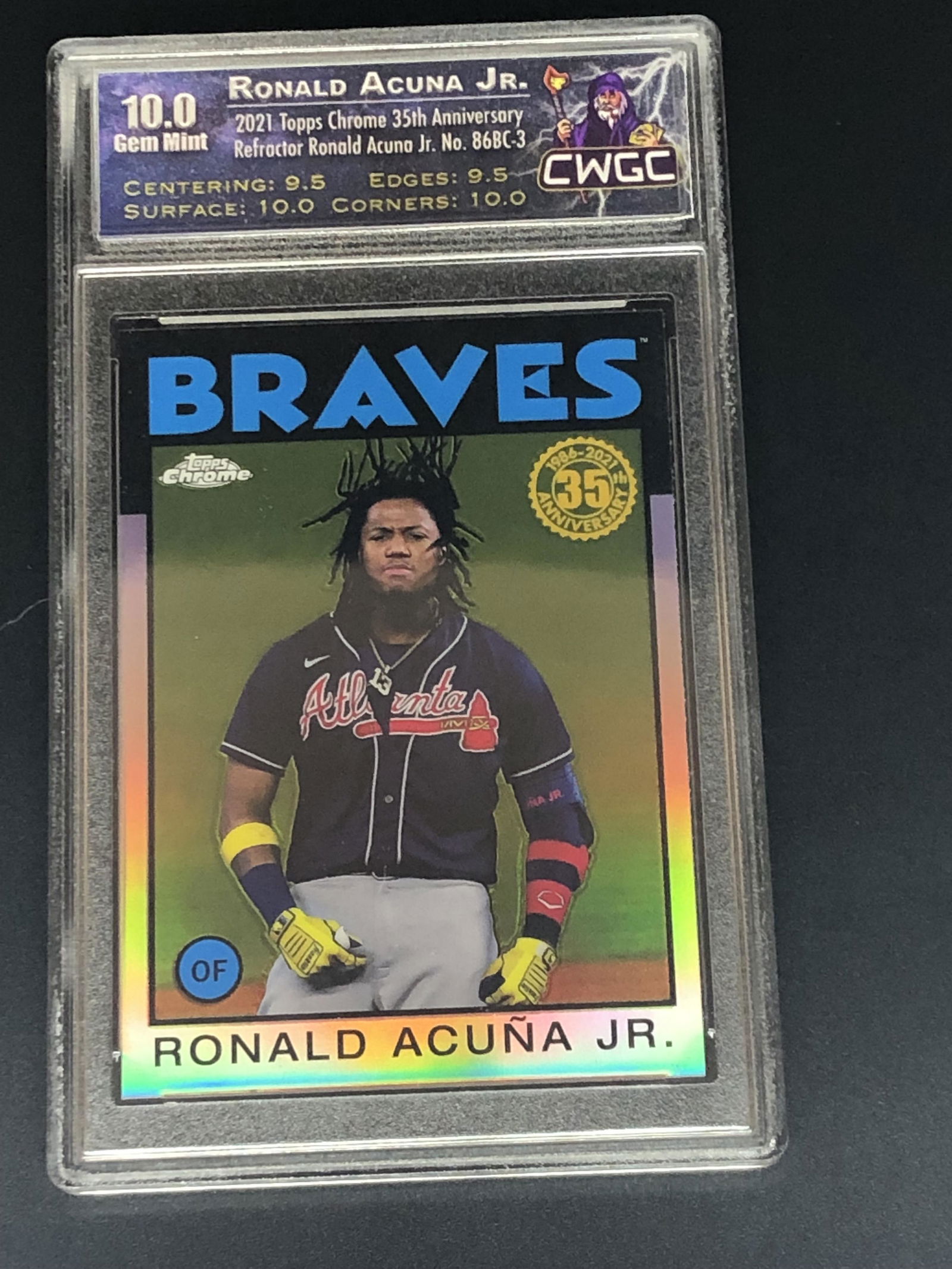 Ronald Acuna Jr Topps Chrome CWGC 10 (1 of 1)