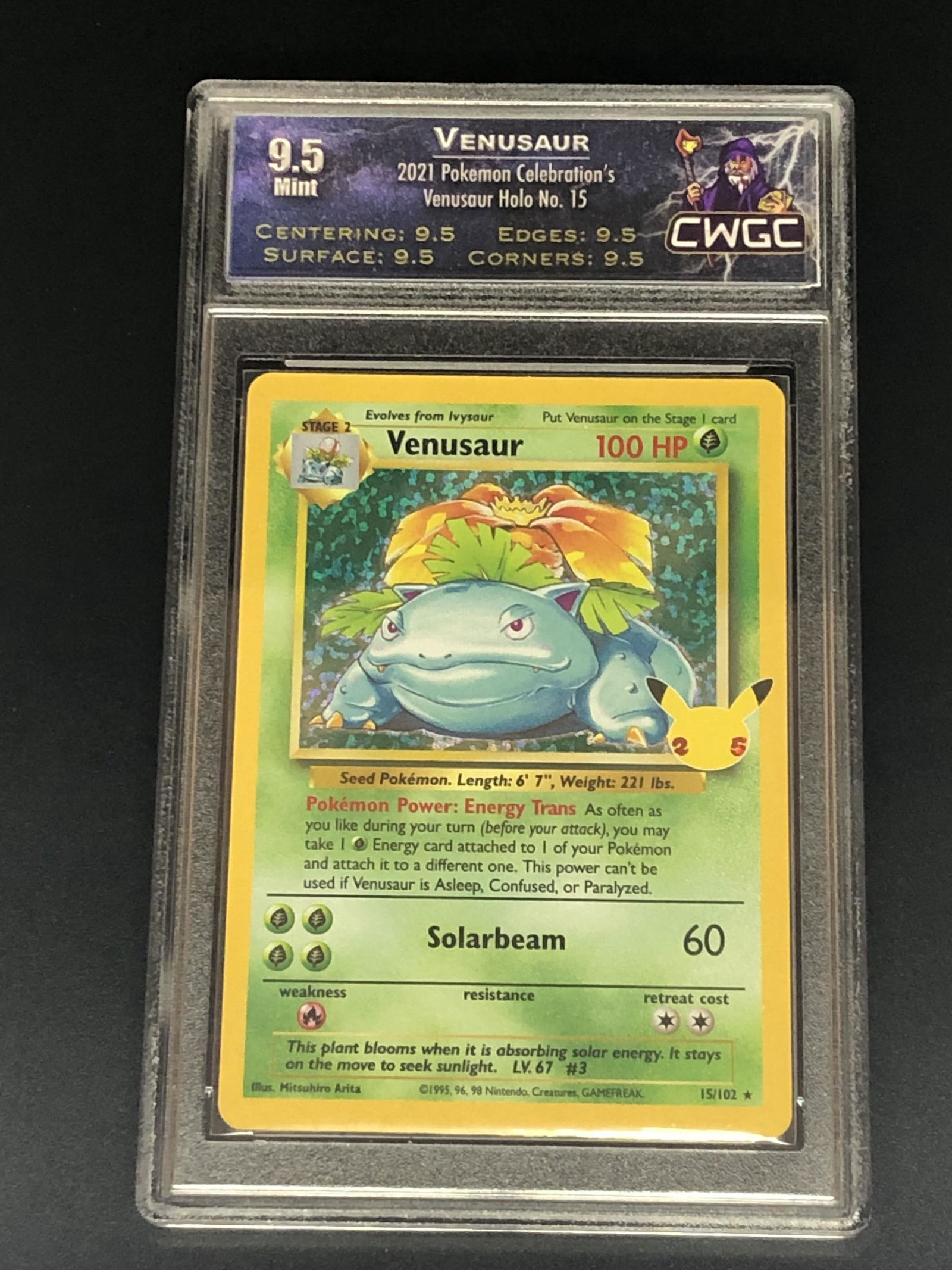 Venusaur Holo CWGC 9.5 (1 of 1)