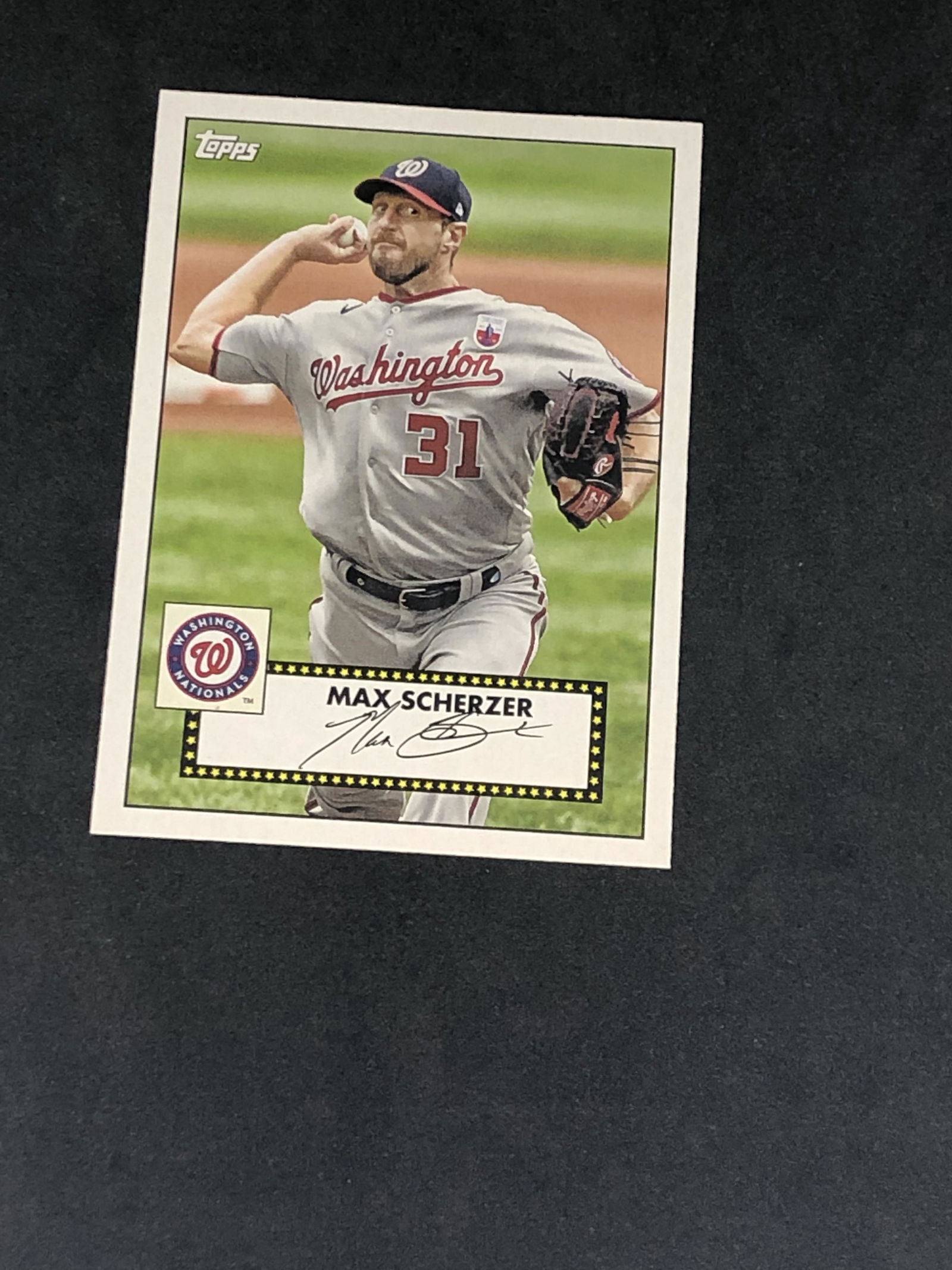 Max Scherzer Topps (1 of 1)