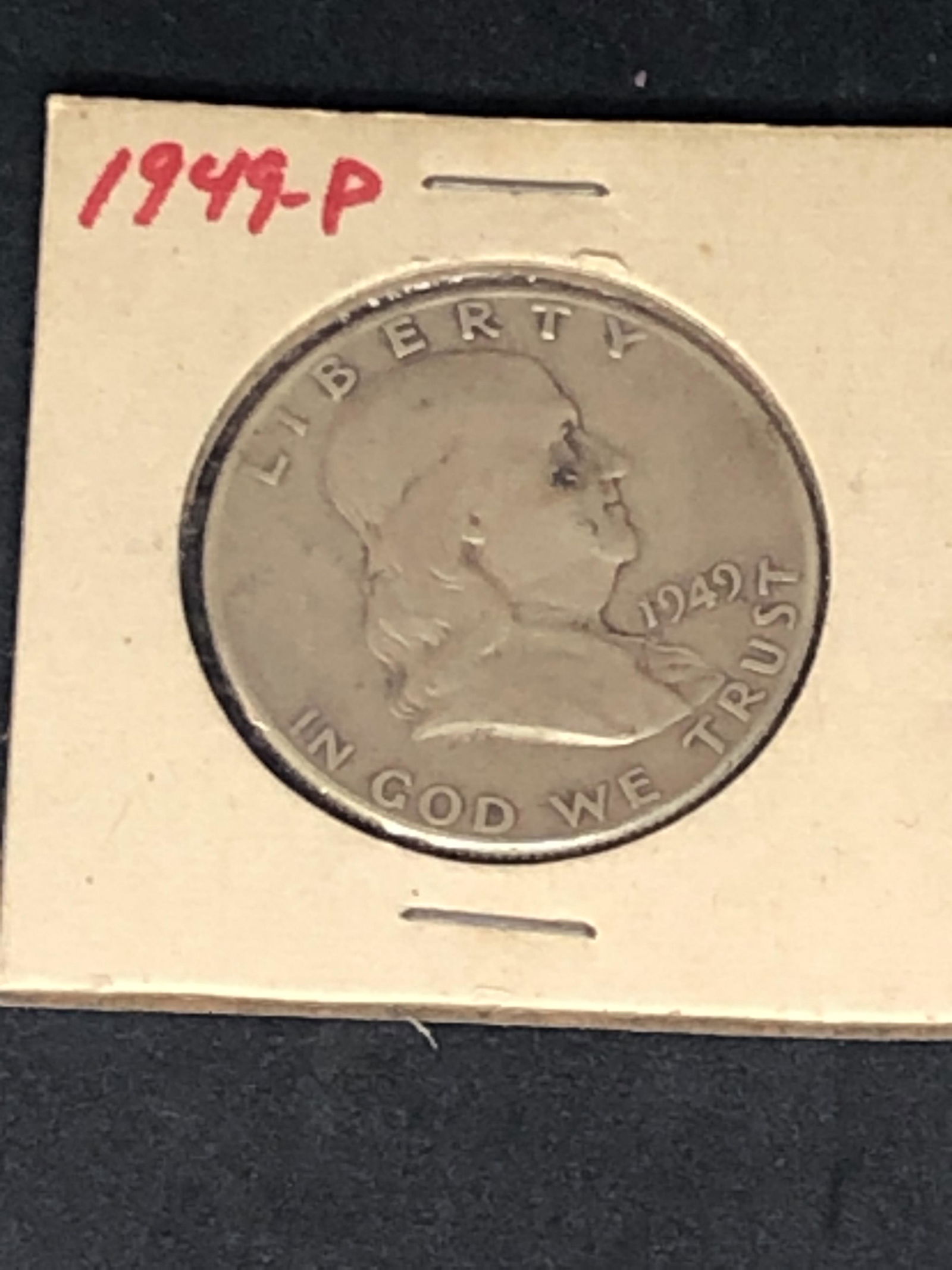 1949-P Franklin Half Dollar (1 of 1)