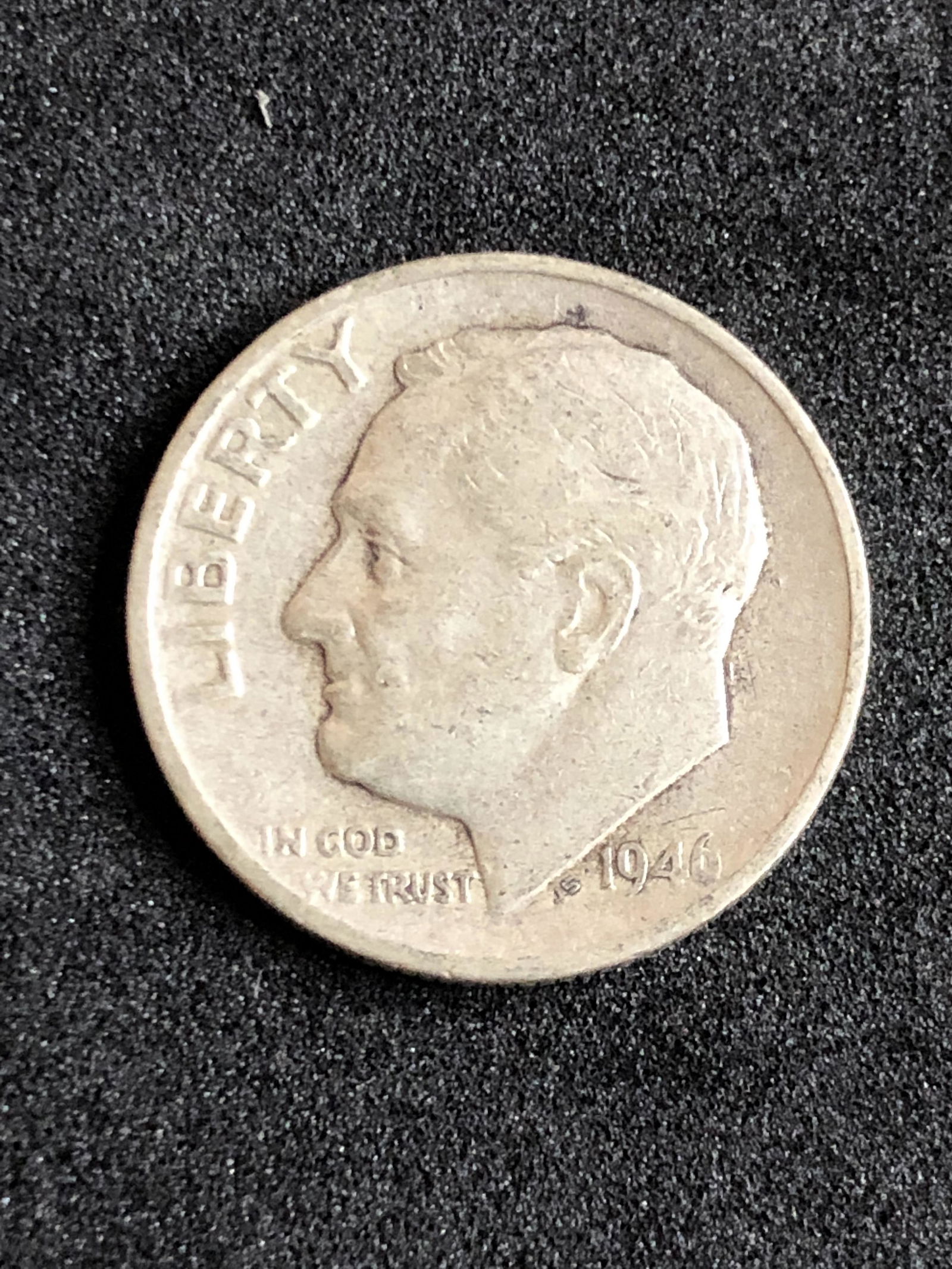 1946 Roosevelt Dime (1 of 1)