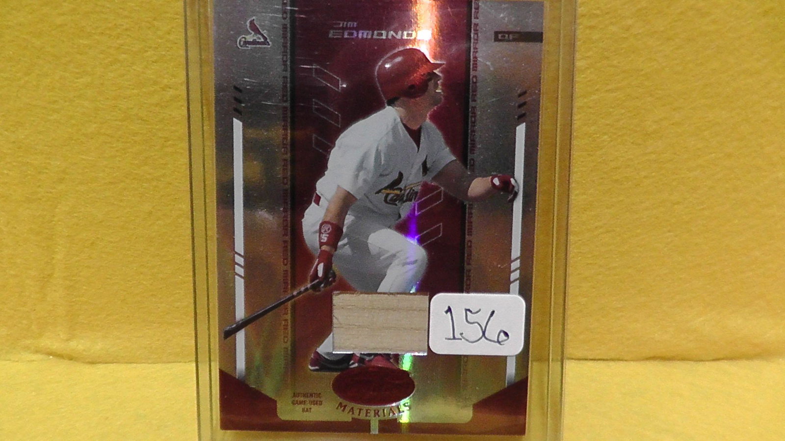 Jim Edmonds - Bat: Jim Edmonds - Bat