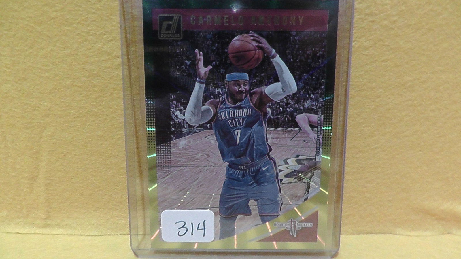 Carmelo Anthony Green & Yellow: Carmelo Anthony