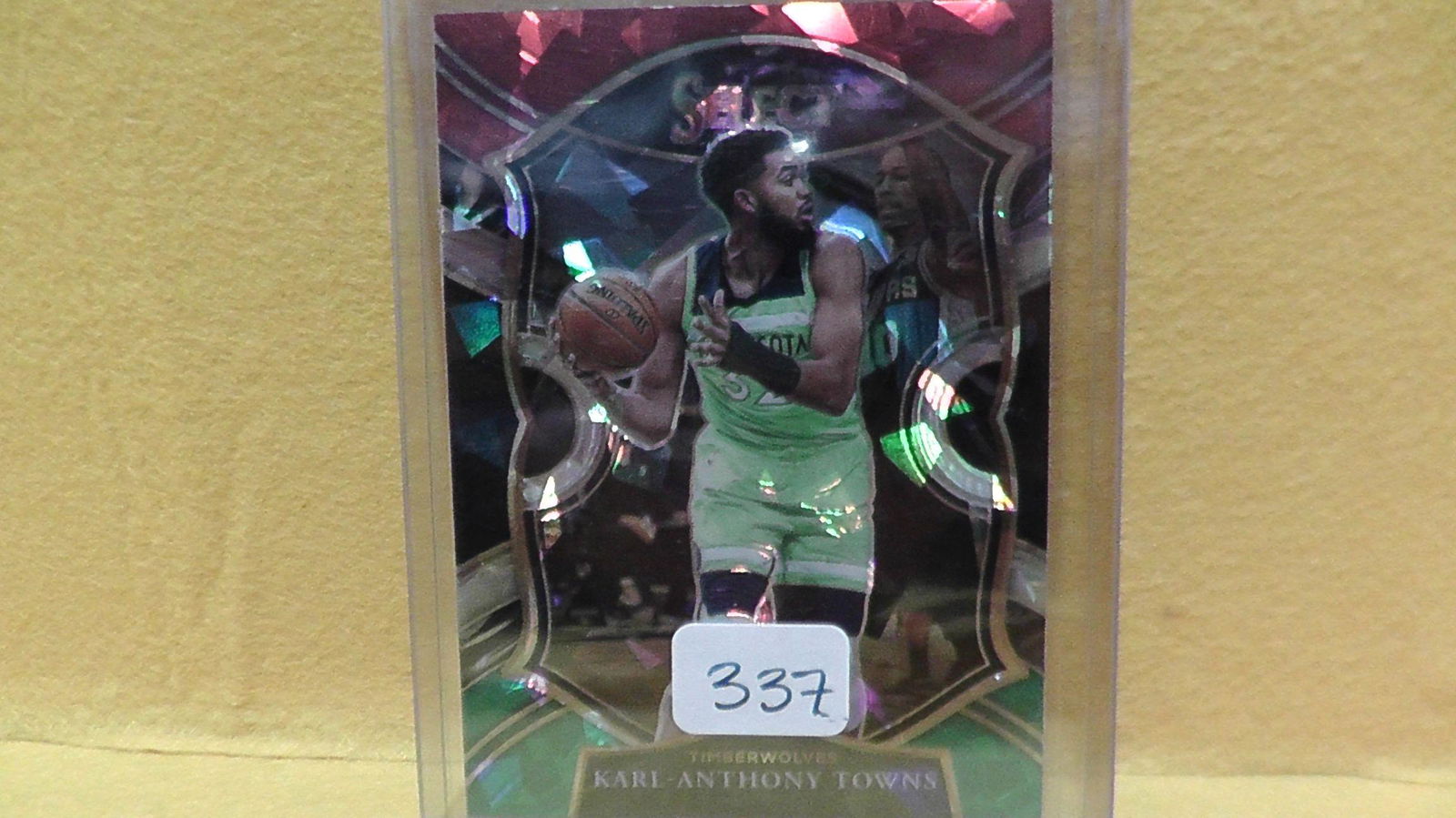 Karl-Anthony Towns Red Green Ice: Karl-Anthony Towns