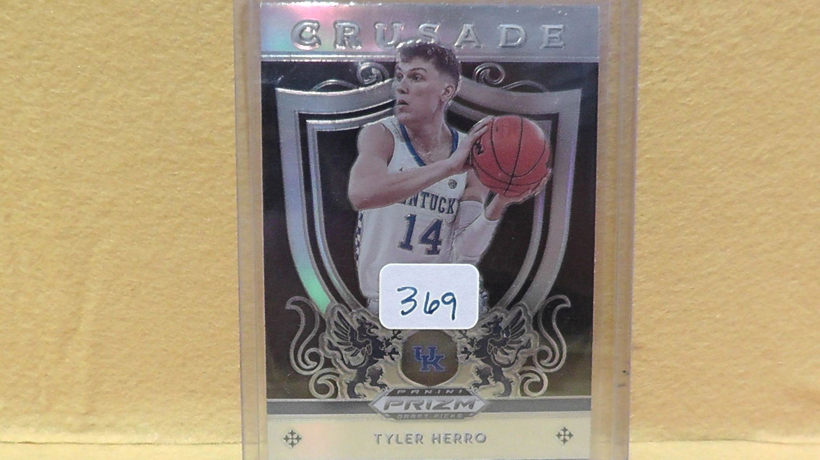 Tyler Herro Silver Prizm (1 of 1)