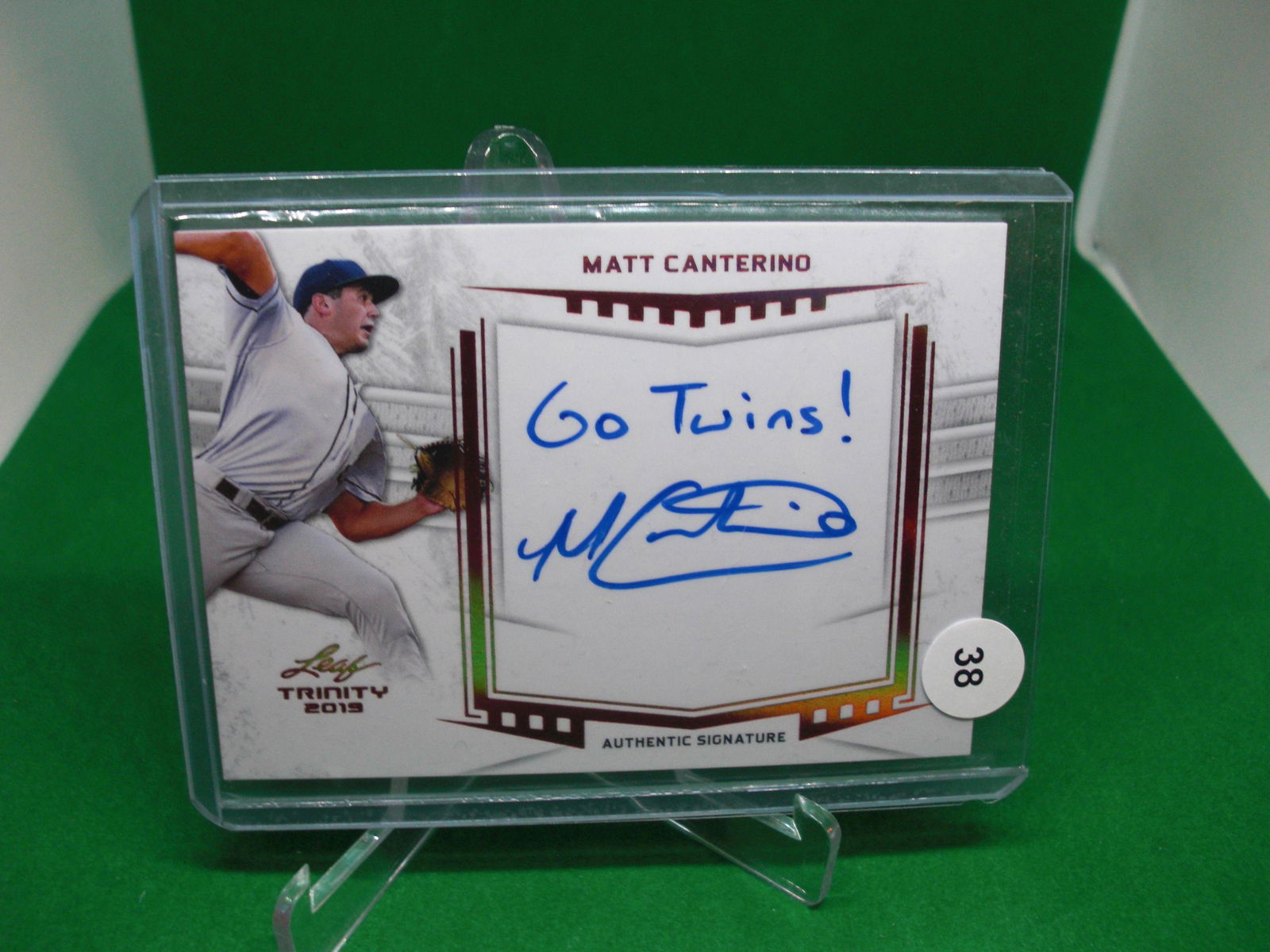 Matt canterino leaf rookie auto (1 of 1)