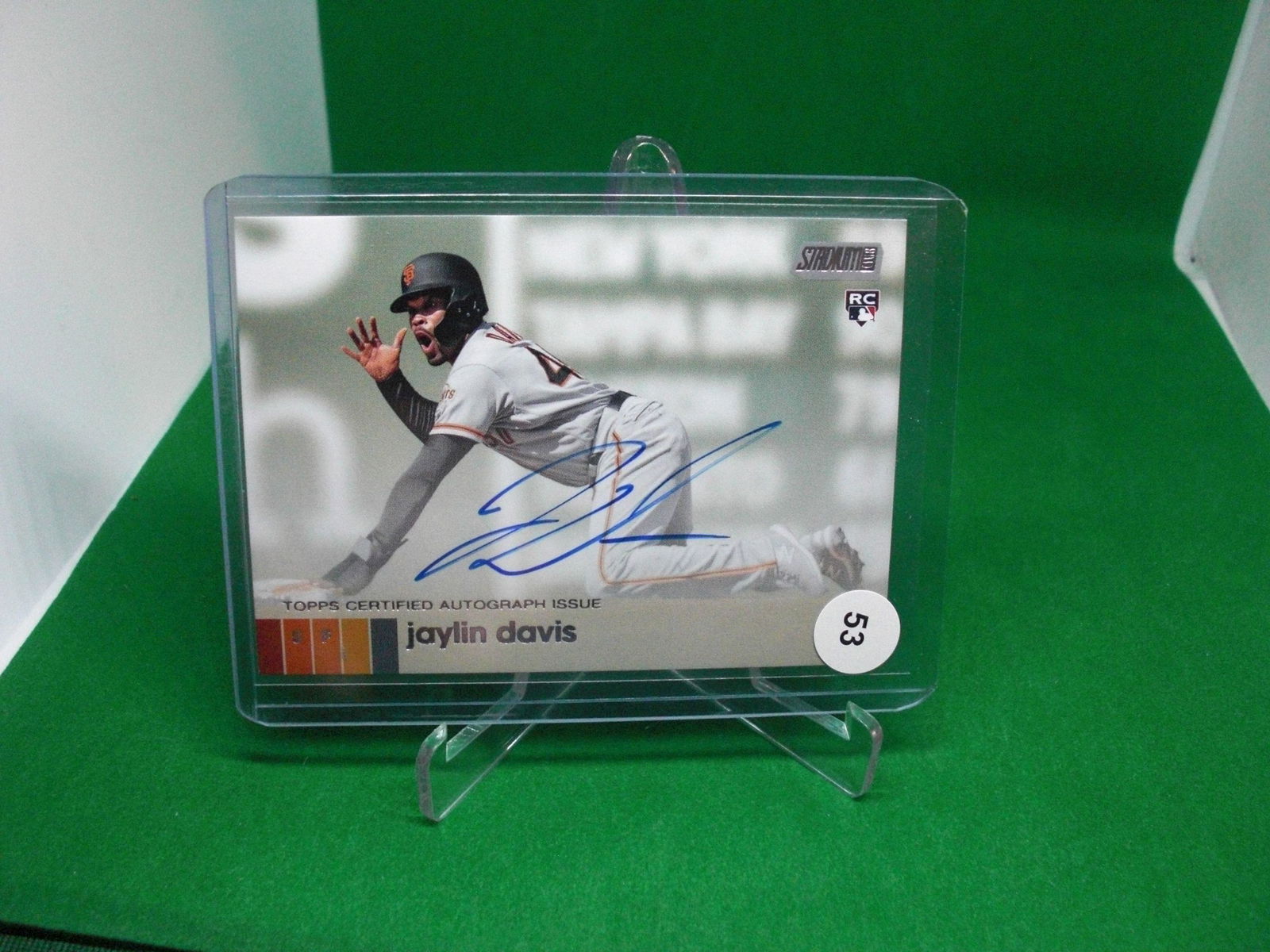 jaylin davis rookie auto (1 of 1)