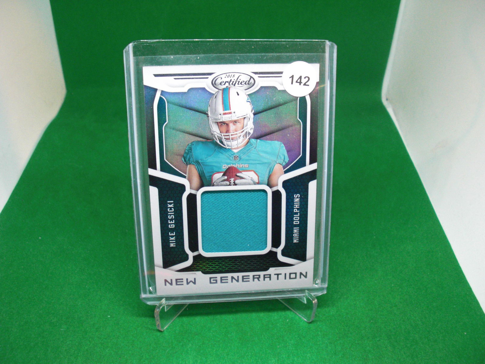 mike gesicki rookie relic (1 of 1)