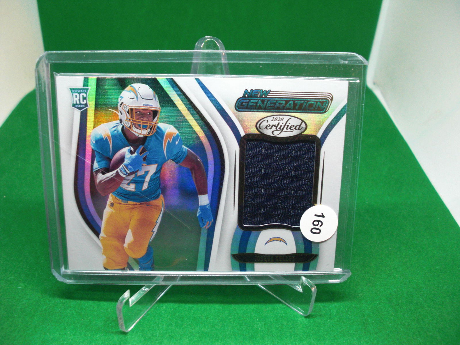 joshua kelley rookie relic (1 of 1)