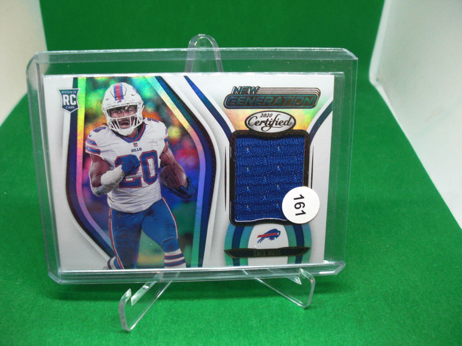 zack moss rookie relic (1 of 1)