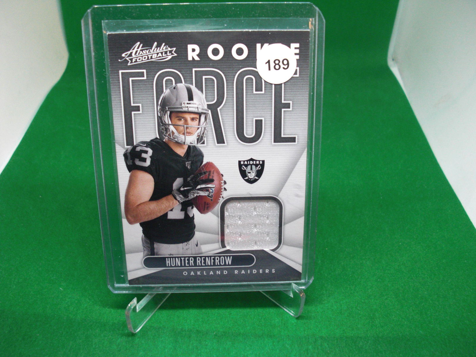 hunter renfroe rookie jersey card (1 of 1)