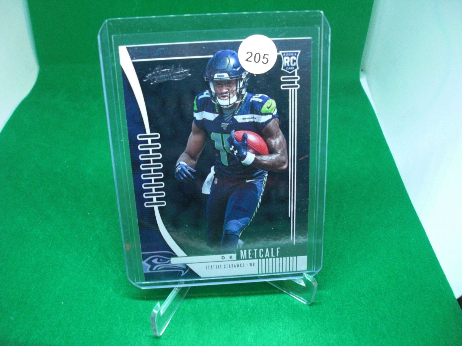 dk metcalf rookie card (1 of 1)