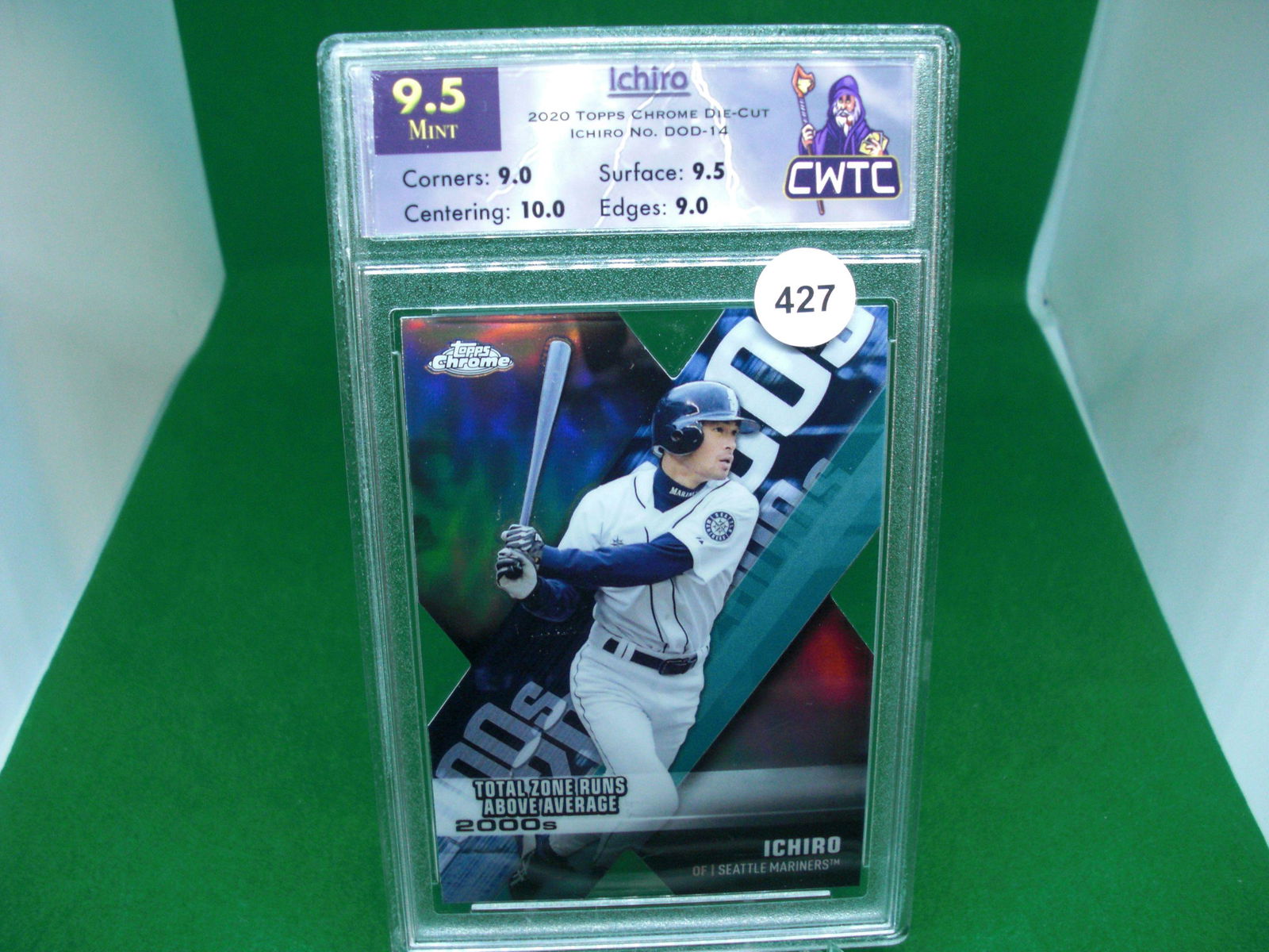 cwtc 9.5 ichiro die cut refractor (1 of 1)