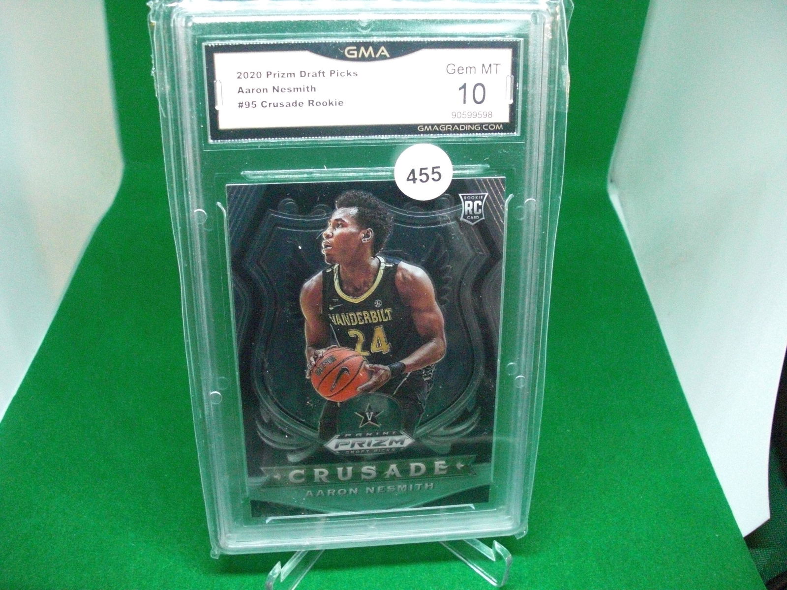 gma graded 10 aaron nesmith rookie (1 of 1)