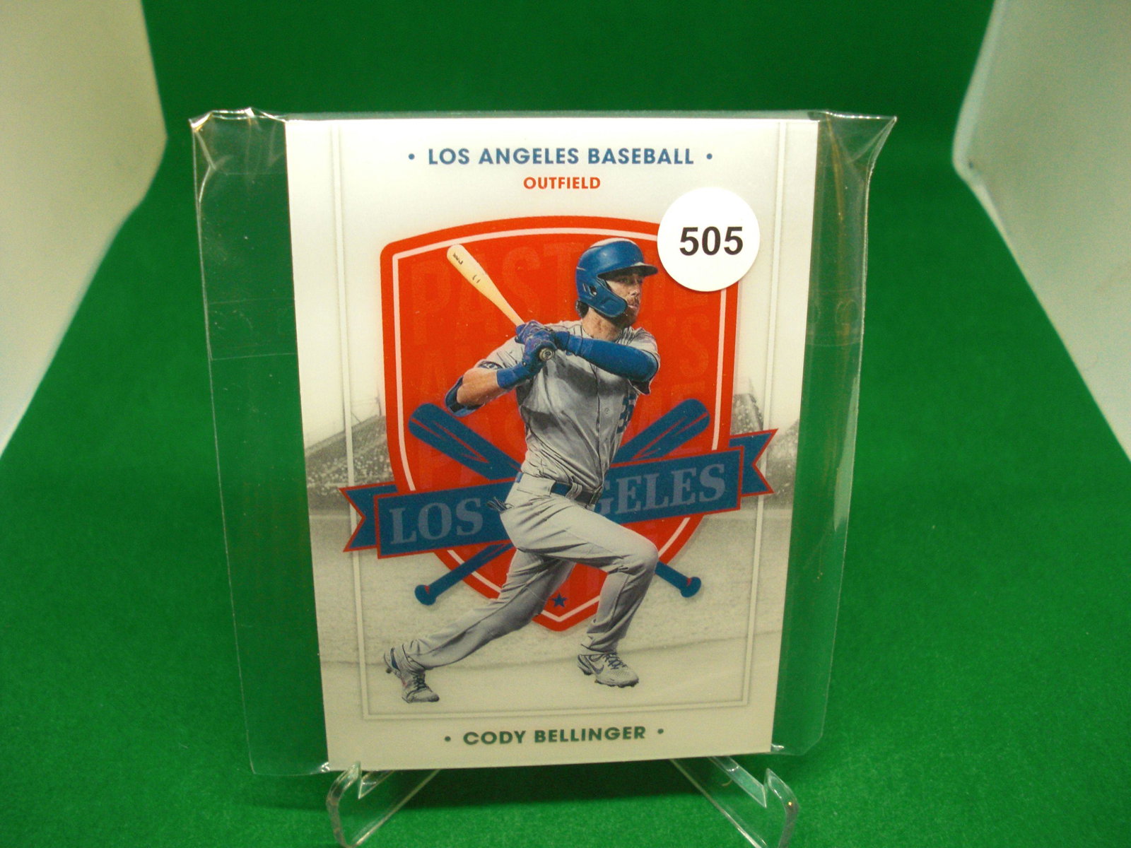 cody bellinger americas pastime: in top loader