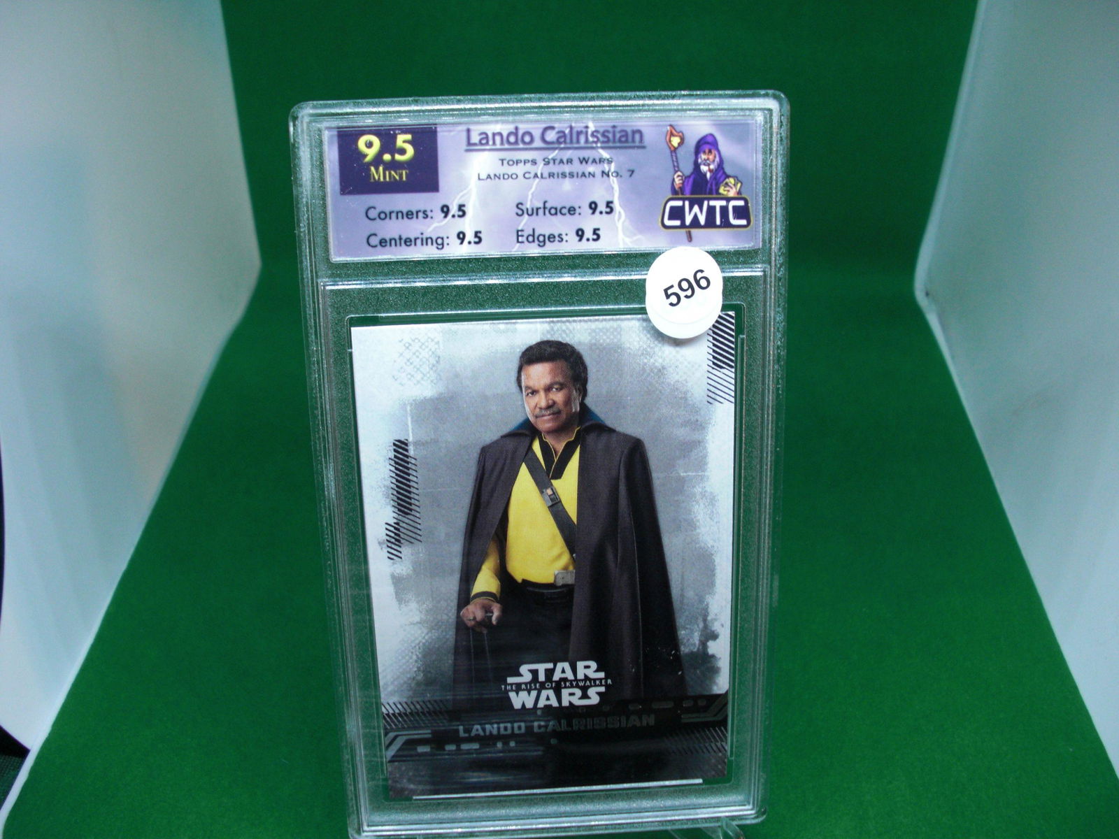 cwtc graded 9.5 lando calrissian card (1 of 1)