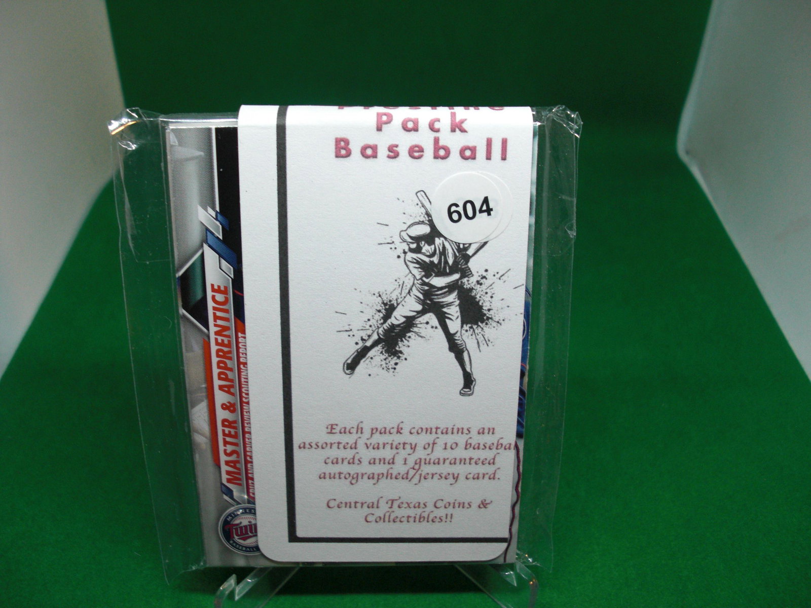 prestine pack baseball with guaranteed hit (1 of 1)
