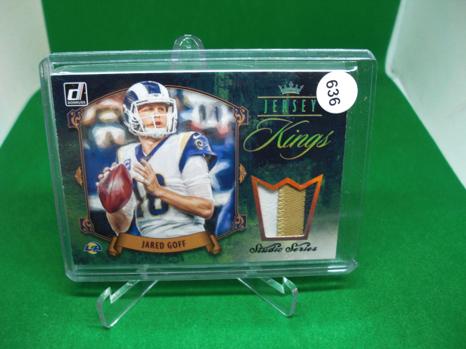 jared goff triple patch 019/100 (1 of 1)