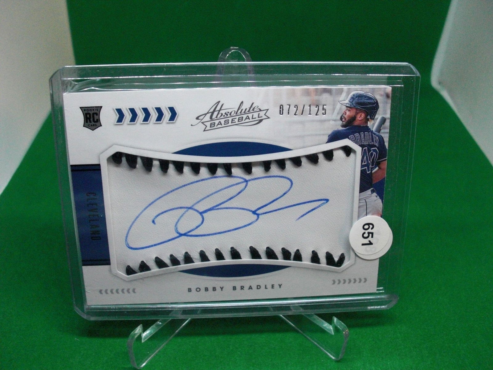 bobby bradley rookie auto 072/125 (1 of 1)