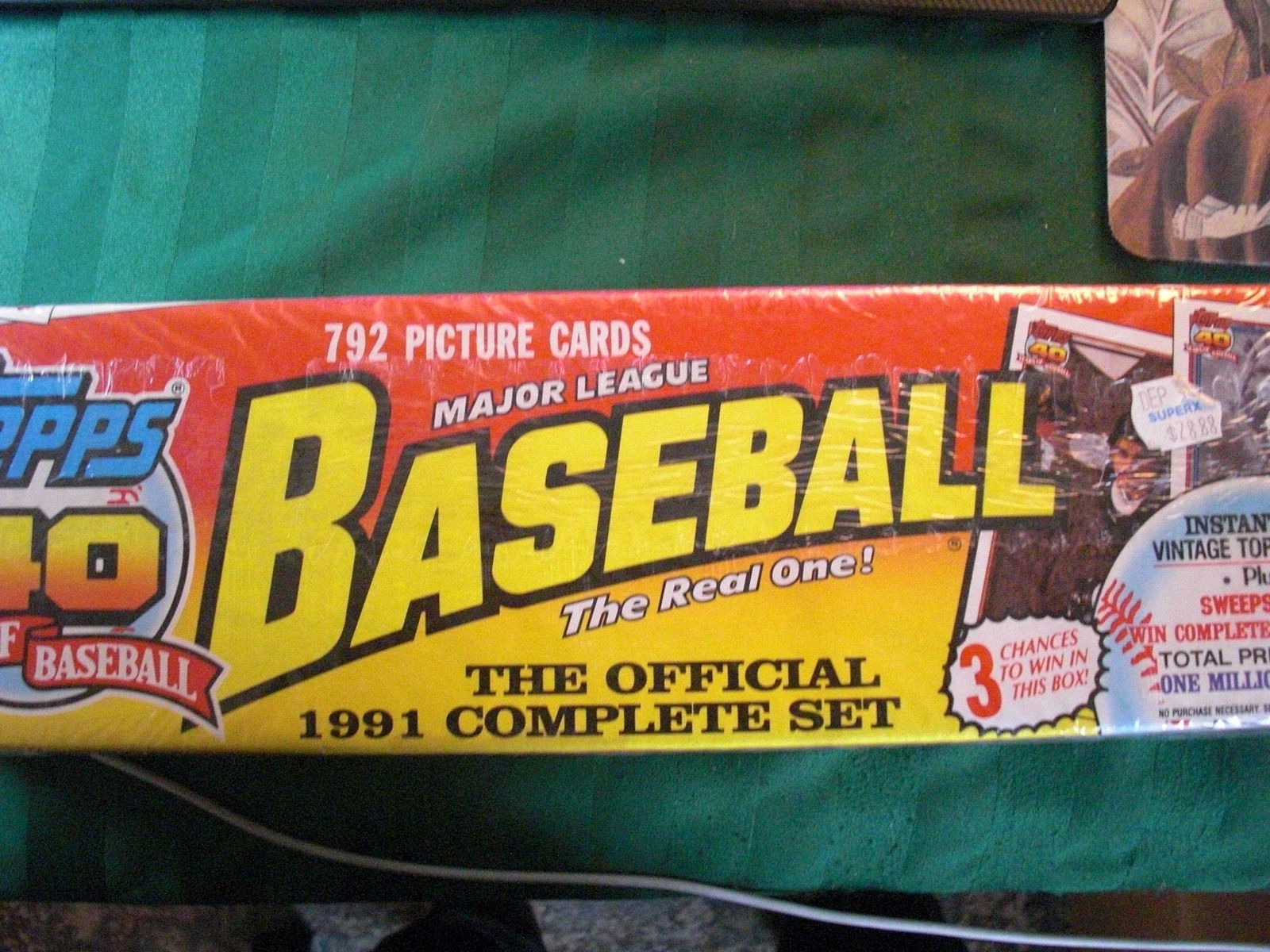1991 topps baseball factory set (1 of 1)