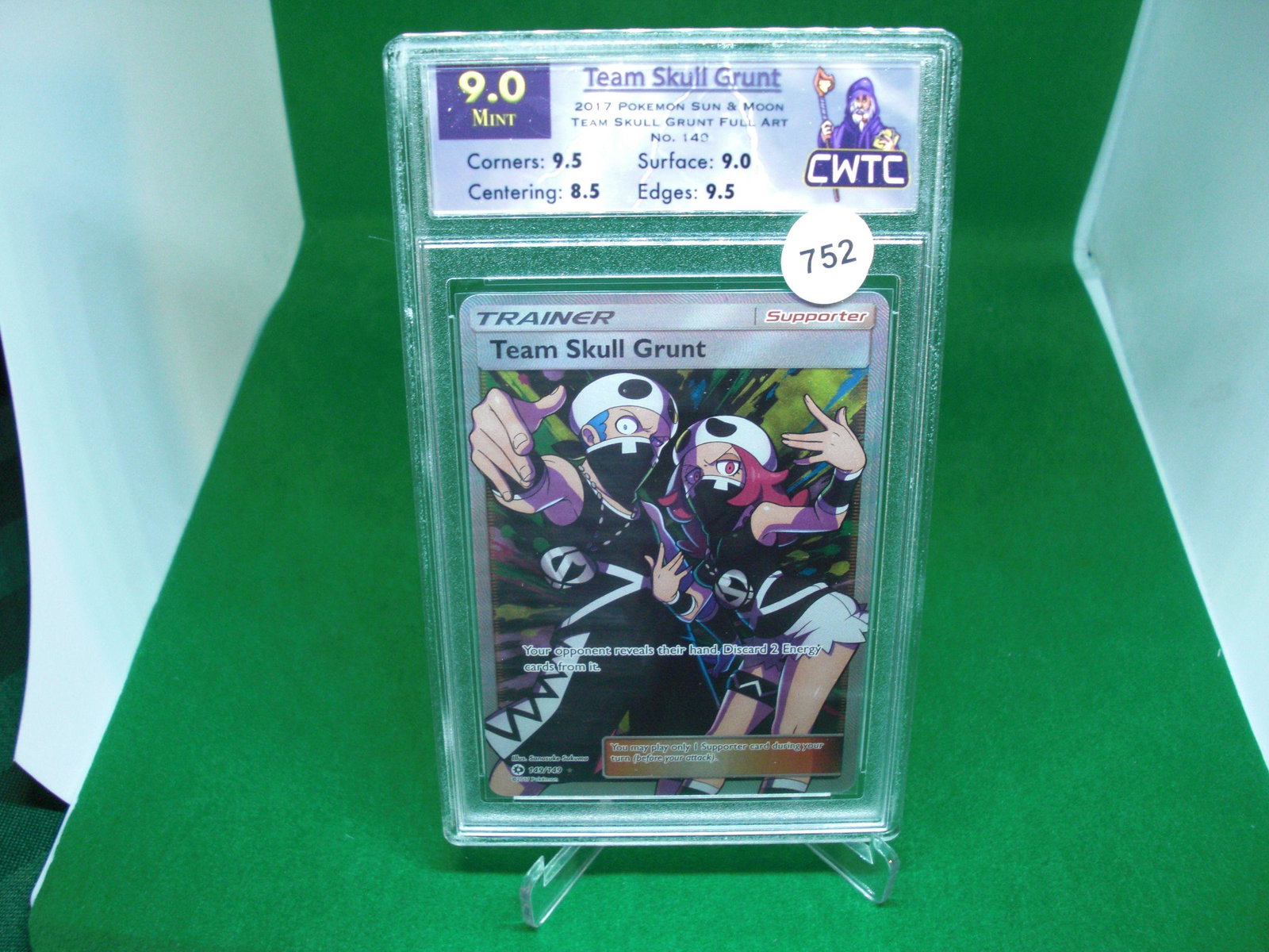 cwtc 9.0 team skull grunt full art card: cwtc 9.0 team skull grunt full art card