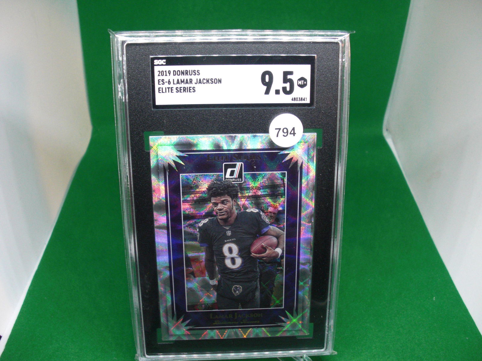 sgc 9.5 lamar jackson elite series (1 of 1)