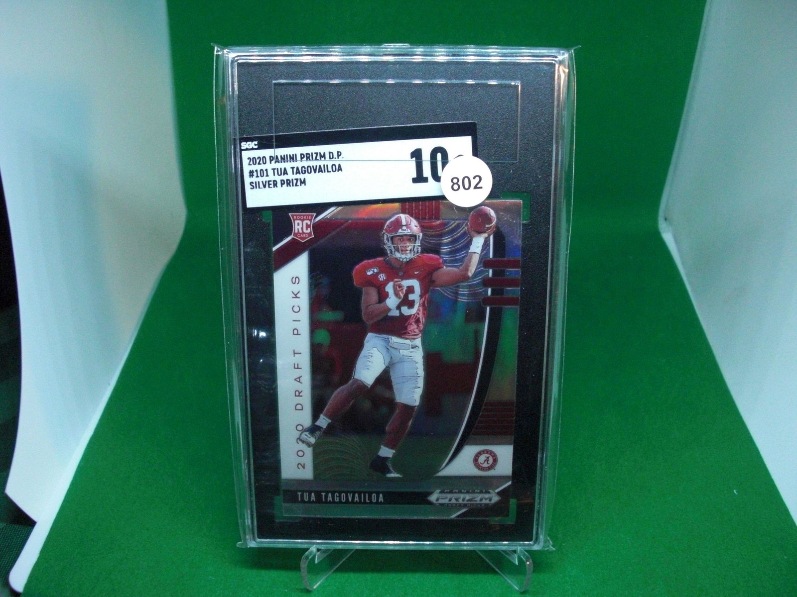 sgc gem 10 silver prizm dp rookie (1 of 1)