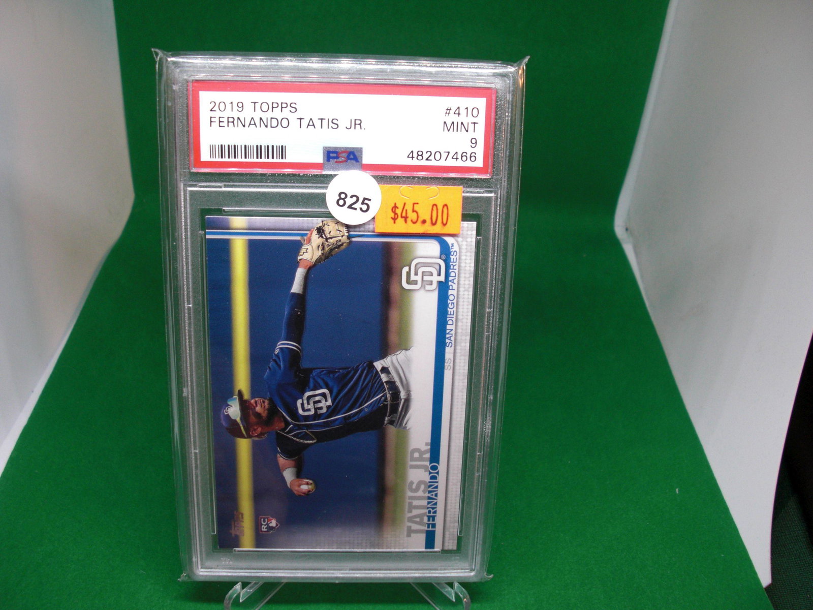 psa 9 mint fernando tatis jr rookie (1 of 1)
