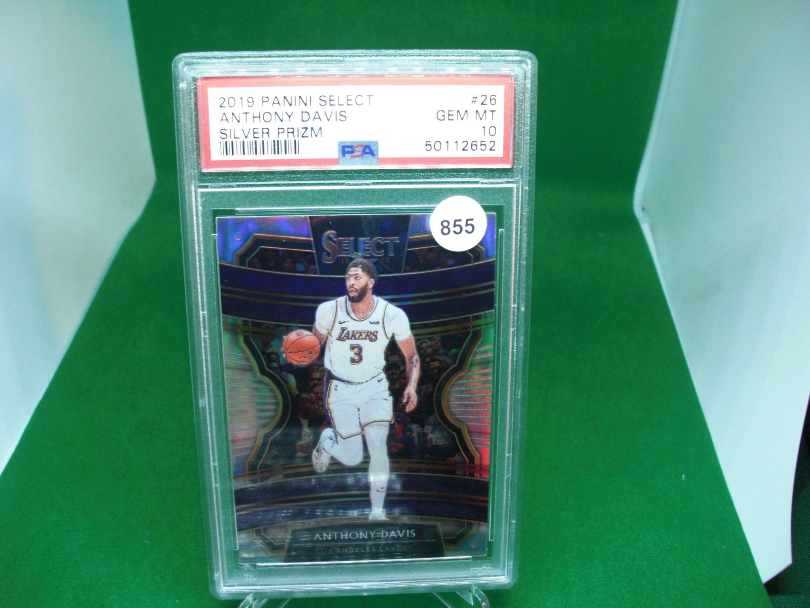 psa gem 10 anthony davis silver select (1 of 1)