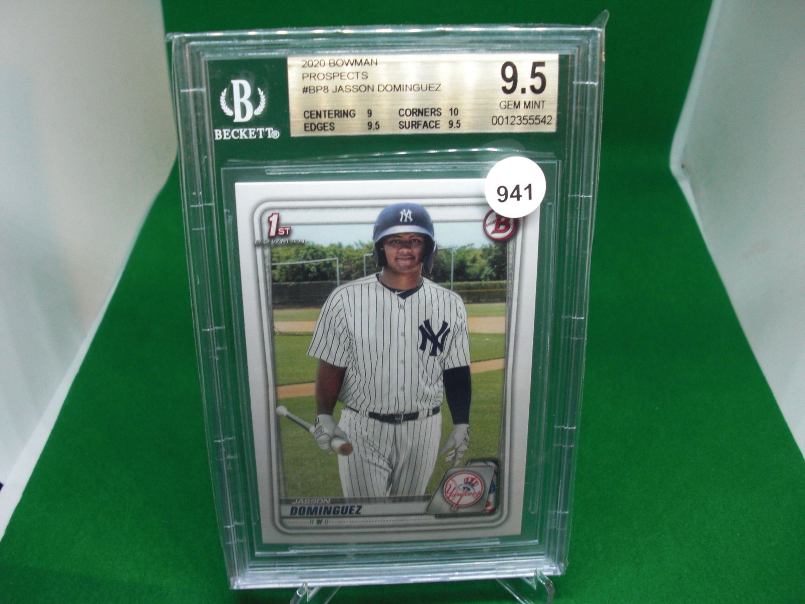 bgs 9.5 jasson dominguez 1st bowman (1 of 1)