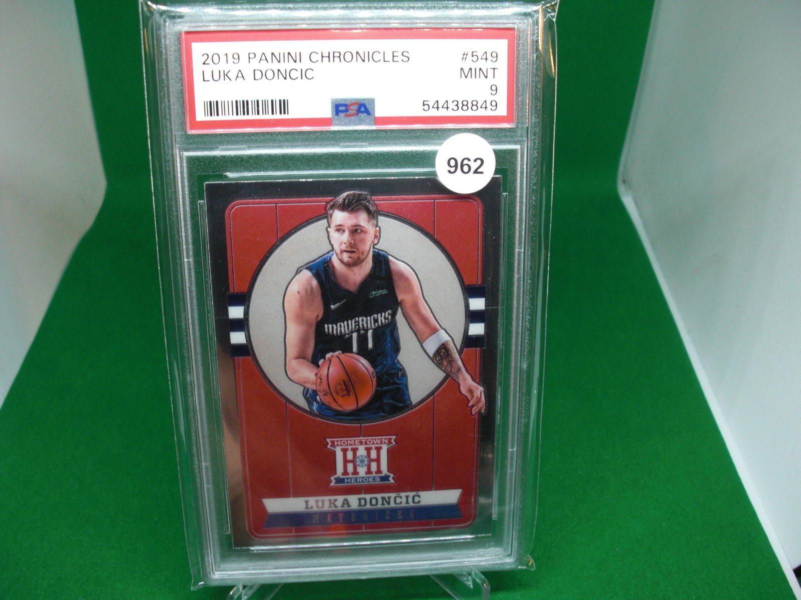 psa 9 mint luka doncic hometown heroes (1 of 1)