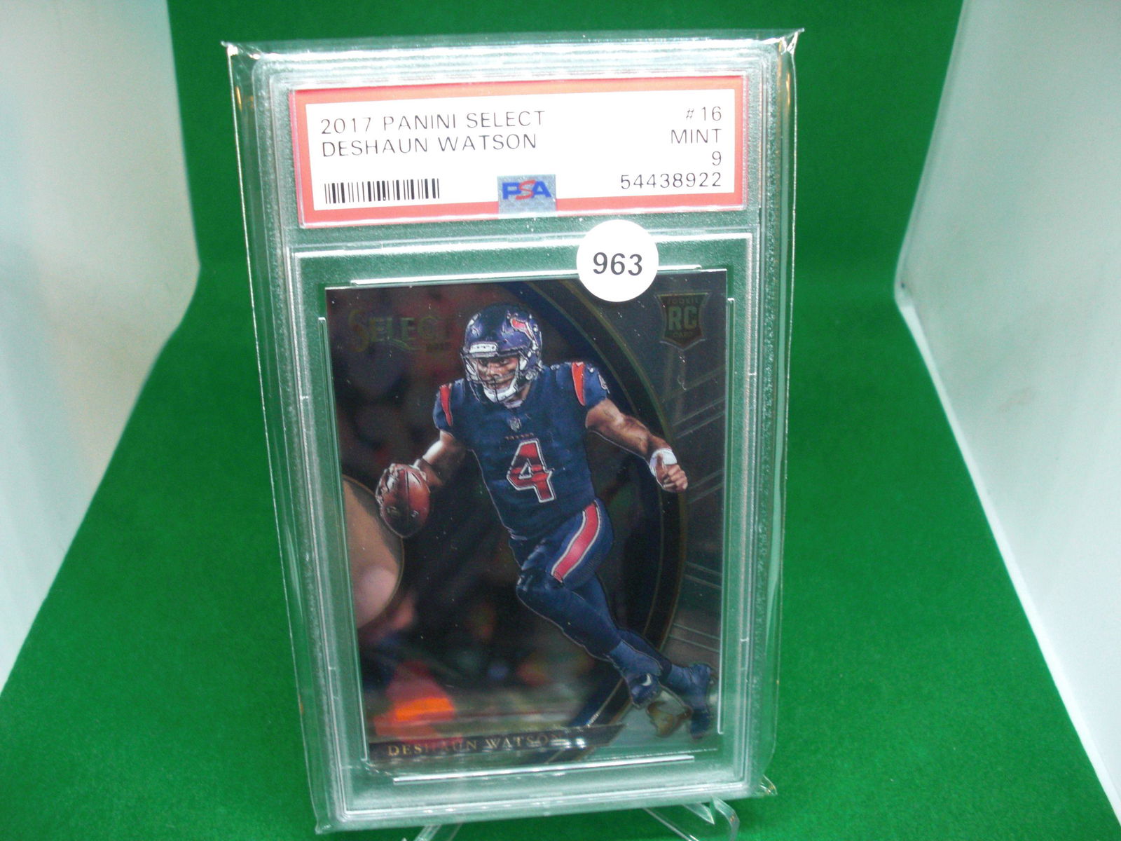 psa 9 deshaun watson select rookie (1 of 1)