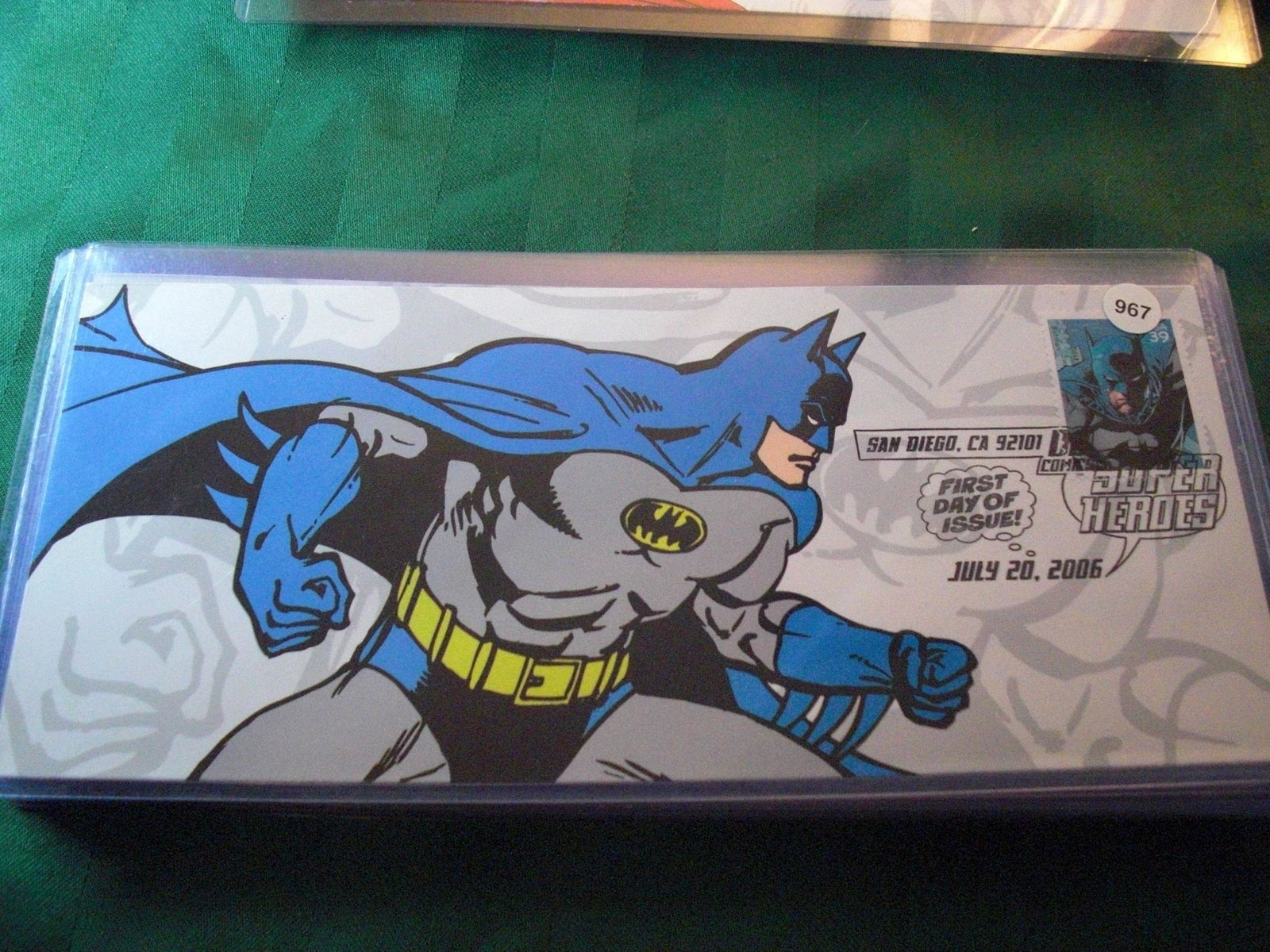 2006 san diego comic con exclusive 1st day cover (1 of 1)