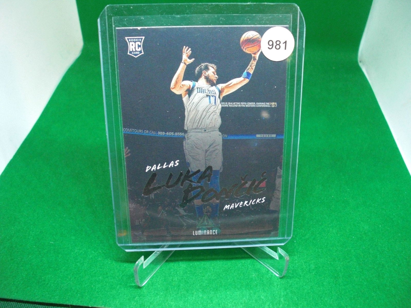 luka doncic luminance rookie card (1 of 1)