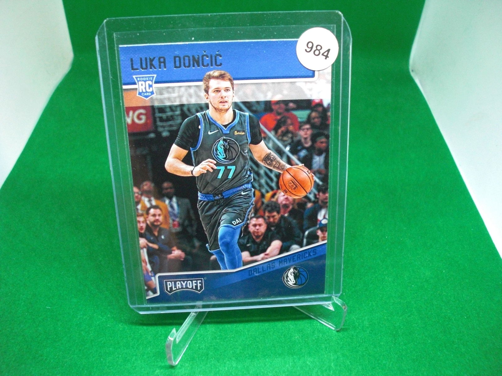 luka doncic panini playoff rookie card (1 of 1)