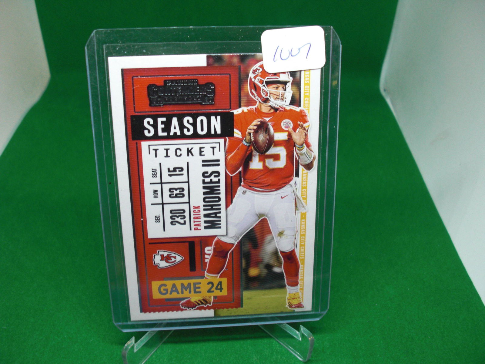 patrick mahomes season ticket (1 of 1)