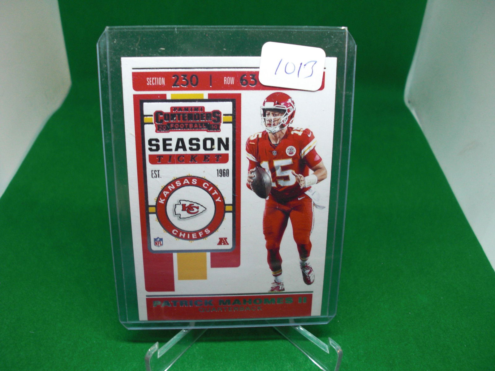 patrick mahomes season ticket (1 of 1)