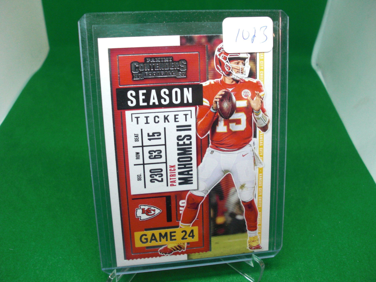 patrick mahomes season ticket (1 of 1)
