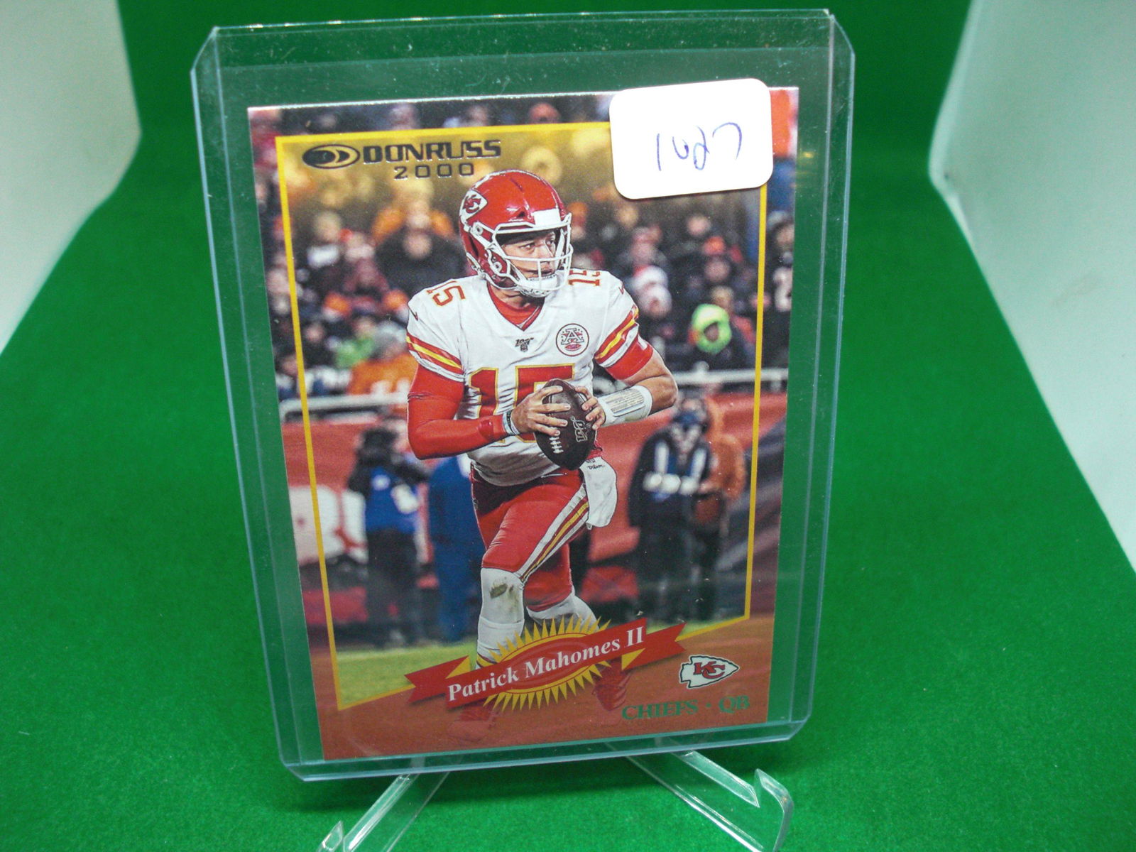 patrick mahomes II donruss (1 of 1)