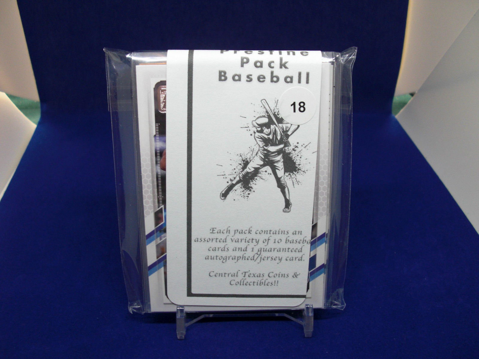 prestine pack baseball with guaranteed hit (1 of 1)