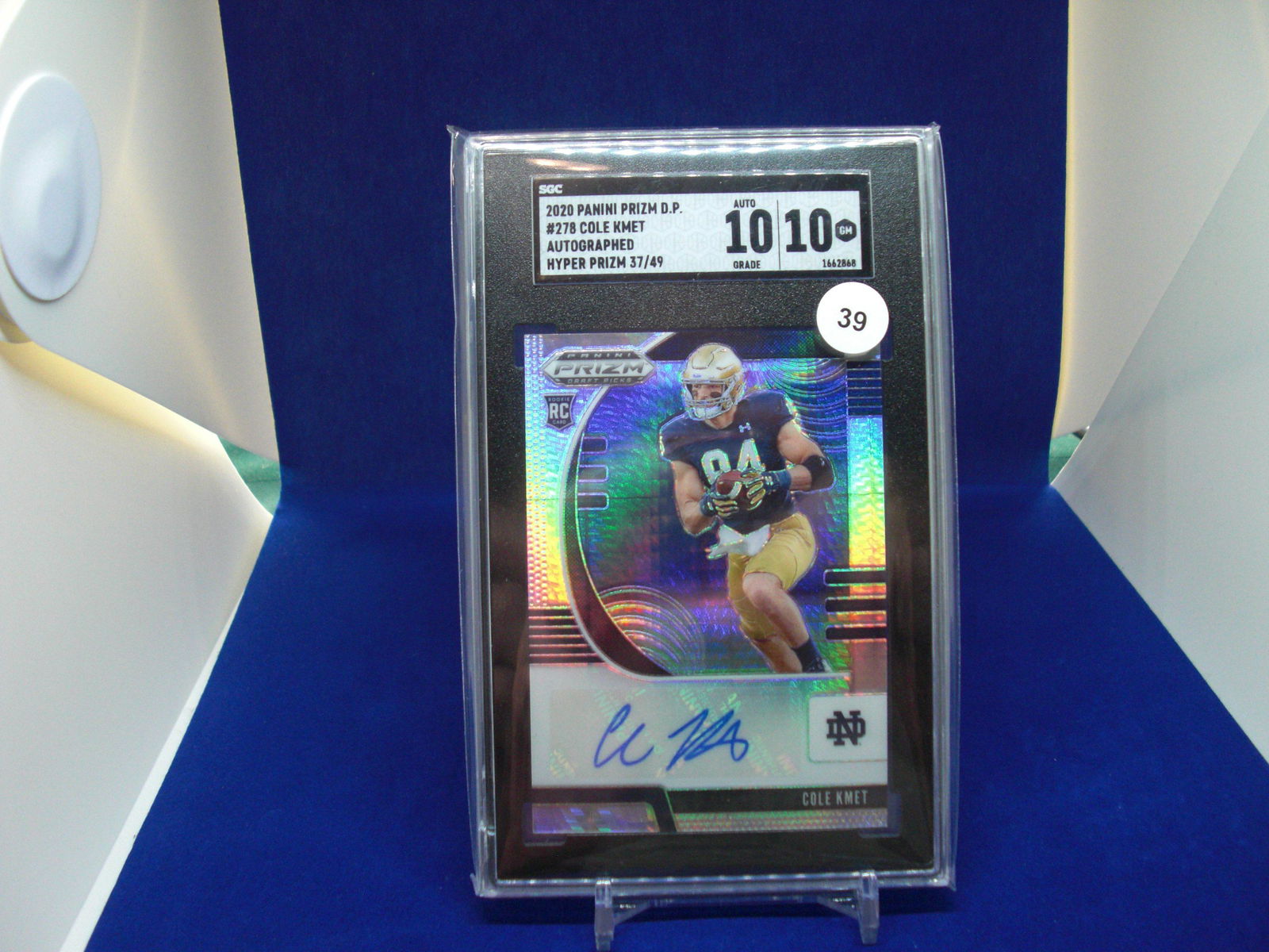 sgc gem 10 cole kmet hyper prizm auto (1 of 1)