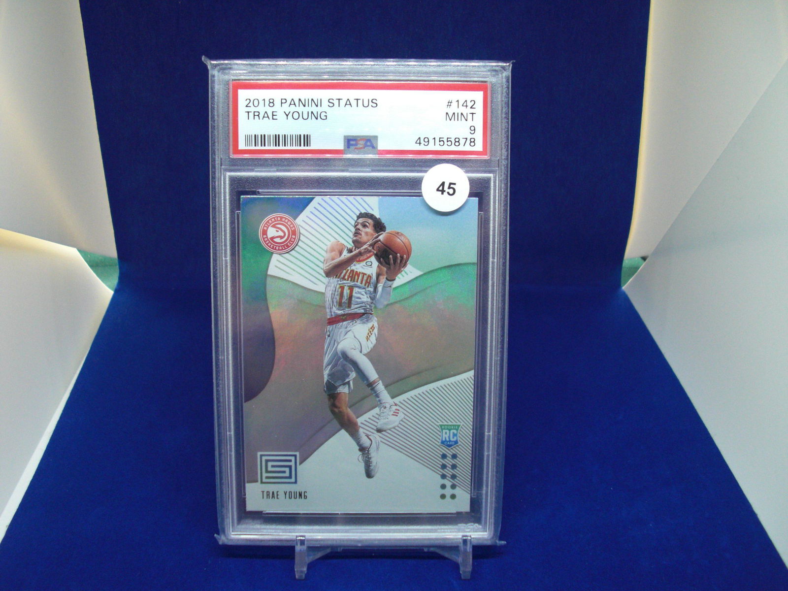 psa 8 trae young panini status rookie (1 of 1)